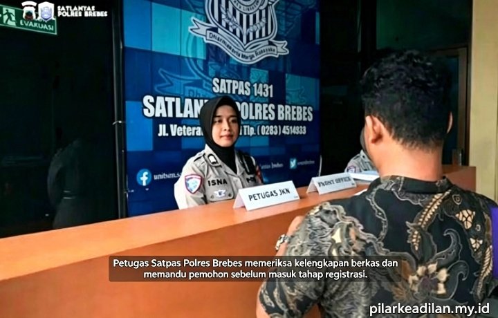Satpas Polres Brebes: Pelayanan Ramah & Tertib, Langkah Awal Registrasi yang Membuat Warga Nyaman